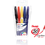 Sign Pen - pennarello punta fibra 2.0 - kit 5 colori assortiti