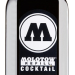 Molotow Refill  - Ink Black - Flacone da ml. 250