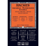 ARCHES  carta per acquerello - 100% COTONE - 300 GR/MQ Grana Fine - Rotolo cm. 130 x 914