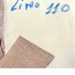 Tela LINO 110 ad olio - rotolo da metri 10 - venduto in unit alte 10 cm