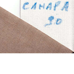 Tela CANAPA 90 a gesso - rotolo da metri 10 - venduto in unit di 10 cm