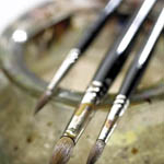 Pennello Winsor & Newton pelo di Martora -  Serie 7 per Acquarello - Tondo n° 5