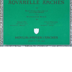 Arches - Blocco 20 fogli 300 gr/m2 per acquerello - 31 x 41 cm