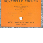 Arches - Blocco 20 fogli 300 gr/m2 per acquerello - 23 x 31 cm