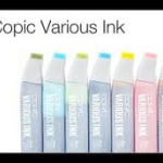 Copic Various Ink - serie YG (toni giallo/verde)